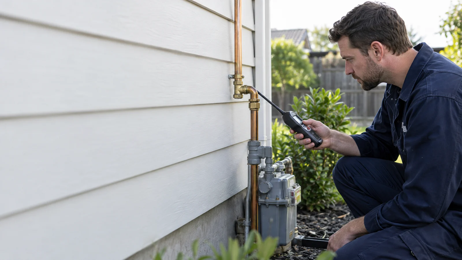 Gas Leak Detection service illustration