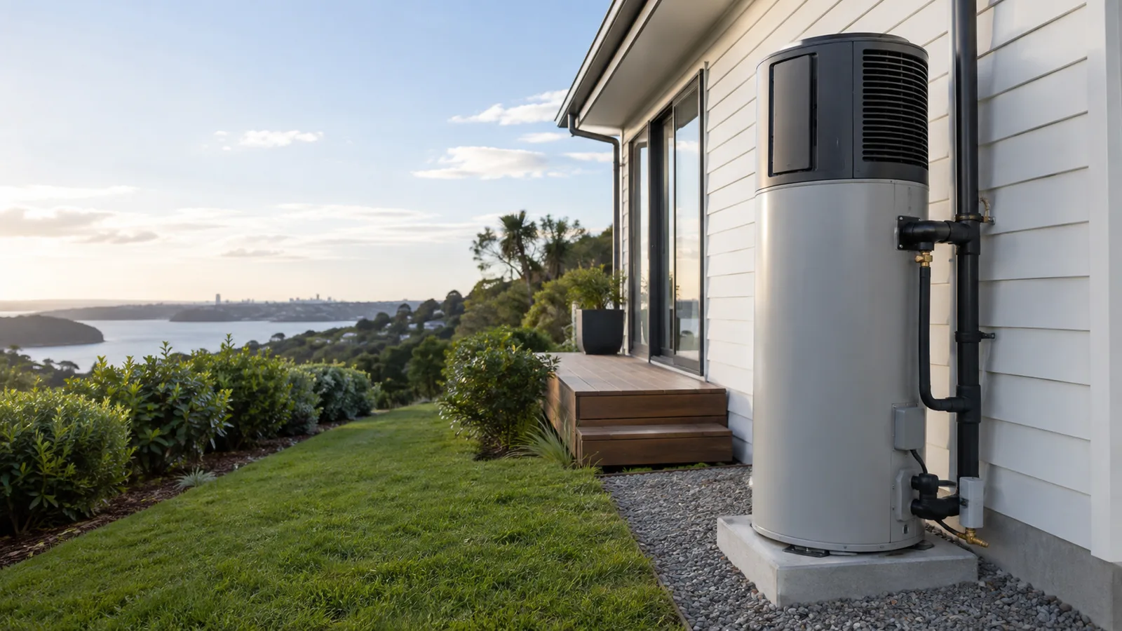 Heat-pump water heaters service illustration