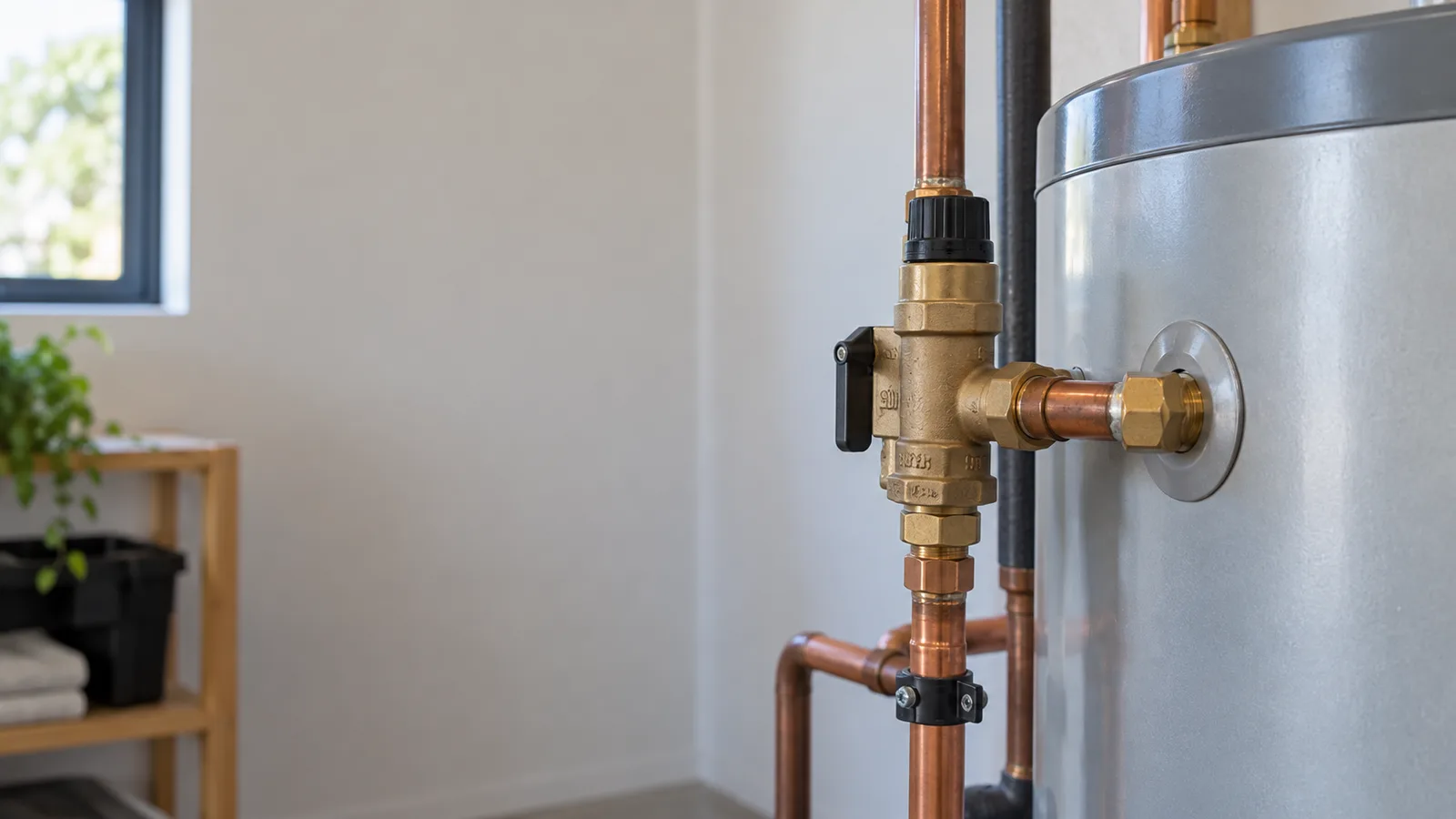 Mains-pressure hot-water upgrades service illustration