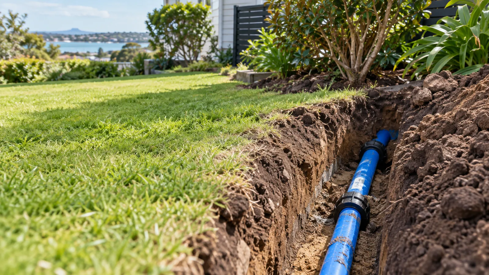 Water main repairs and replacement service illustration